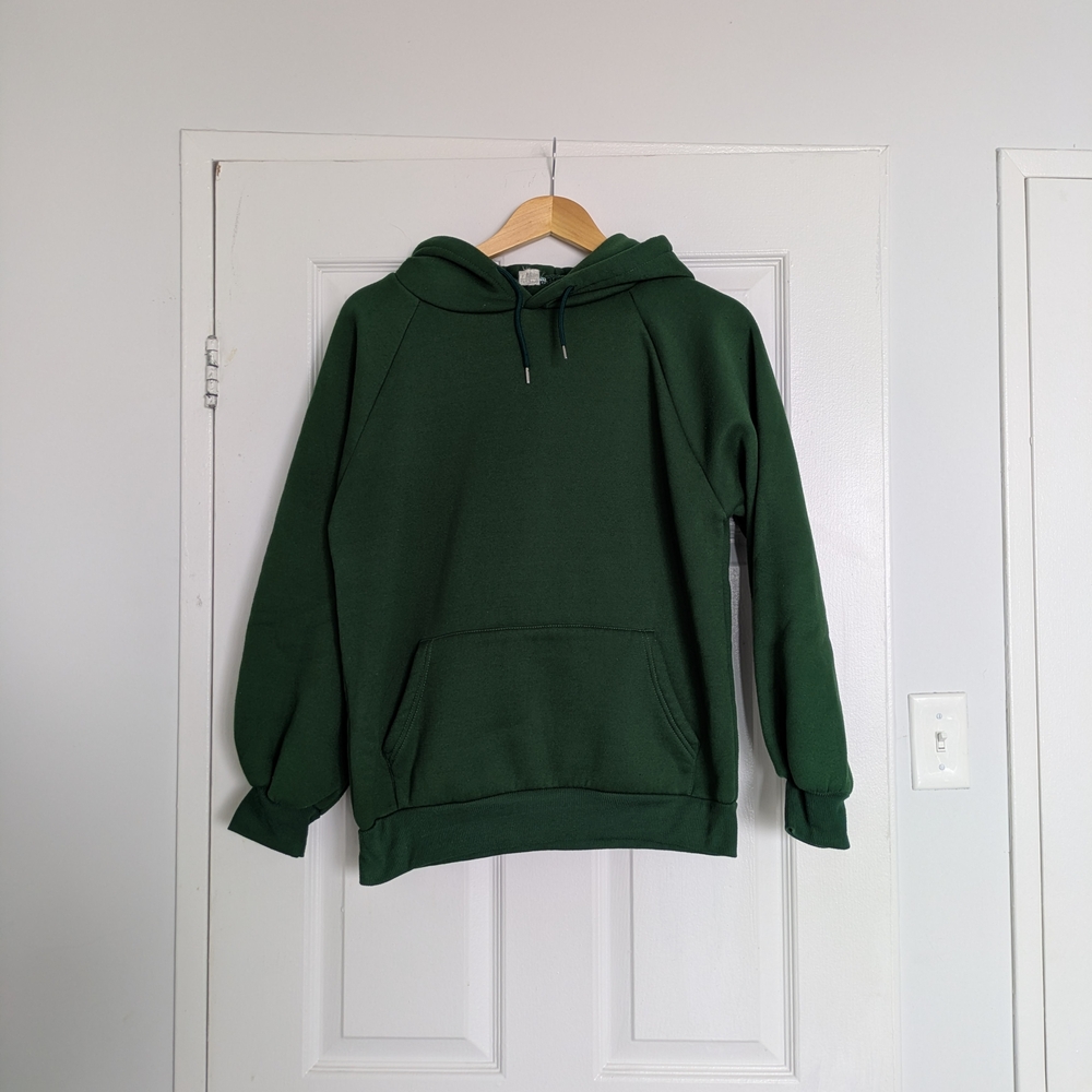 SHEIN Forest Green Pullover Hoodie